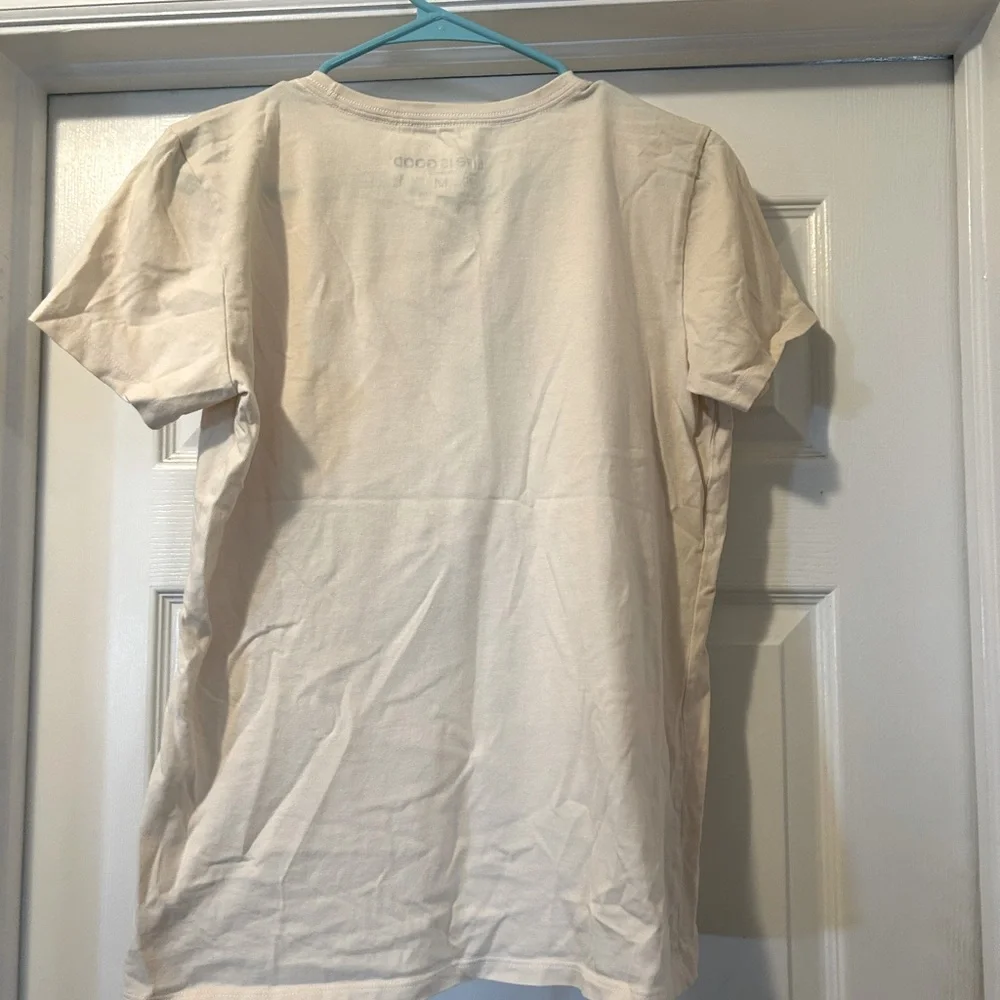 Life Is Good Cream Women's Tee - Picture 4 of 4